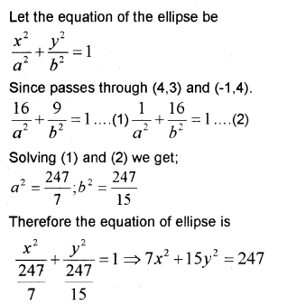 Plus One Maths Chapter Wise Previous Questions Chapter 11 Conic Sections 8