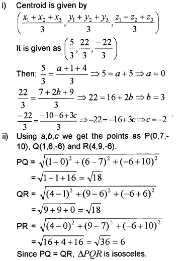 Plus One Maths Chapter Wise Previous Questions Chapter 12 Introduction to Three Dimensional Geometry 23