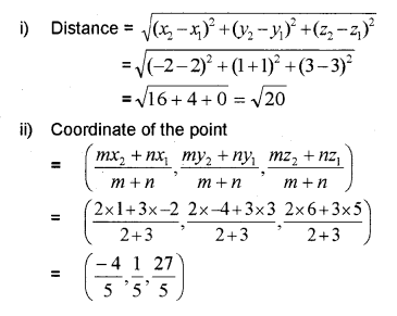 Plus One Maths Chapter Wise Previous Questions Chapter 12 Introduction to Three Dimensional Geometry 9