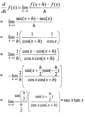 Plus One Maths Chapter Wise Previous Questions Chapter 13 Limits and Derivatives 25