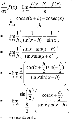 Plus One Maths Chapter Wise Previous Questions Chapter 13 Limits and Derivatives 29