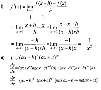 Plus One Maths Chapter Wise Previous Questions Chapter 13 Limits and Derivatives 33