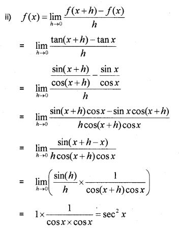 Plus One Maths Chapter Wise Previous Questions Chapter 13 Limits and Derivatives 44