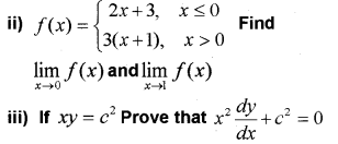 Plus One Maths Chapter Wise Previous Questions Chapter 13 Limits and Derivatives 50