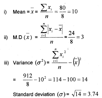 Plus One Maths Chapter Wise Previous Questions Chapter 15 Statistics 2