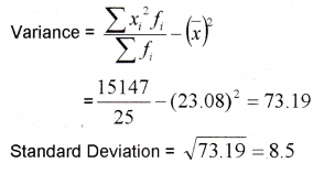 Plus One Maths Chapter Wise Previous Questions Chapter 15 Statistics 20