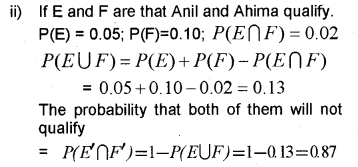 Plus One Maths Chapter Wise Previous Questions Chapter 16 Probability 12