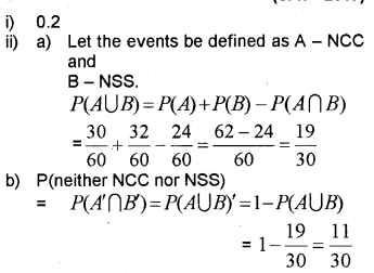 Plus One Maths Chapter Wise Previous Questions Chapter 16 Probability 13