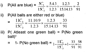 Plus One Maths Chapter Wise Previous Questions Chapter 16 Probability 15