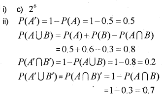 Plus One Maths Chapter Wise Previous Questions Chapter 16 Probability 27