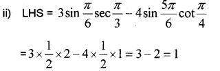 Plus One Maths Chapter Wise Previous Questions Chapter 3 Trigonometric Functions 58