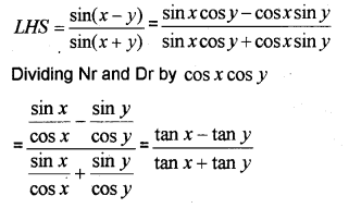 Plus One Maths Chapter Wise Previous Questions Chapter 3 Trigonometric Functions 62