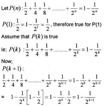 Plus One Maths Chapter Wise Previous Questions Chapter 4 Principle of Mathematical Induction 22