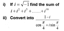 Plus One Maths Chapter Wise Previous Questions Chapter 5 Complex Numbers and Quadratic Equations 15