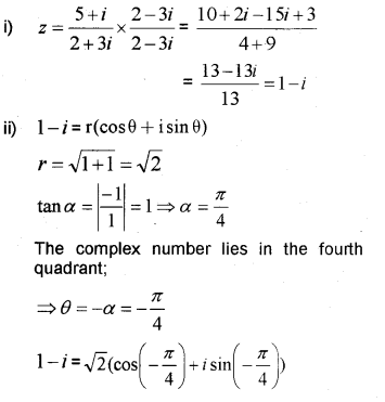 Plus One Maths Chapter Wise Previous Questions Chapter 5 Complex Numbers and Quadratic Equations 2