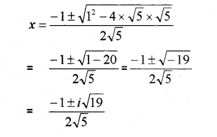 Plus One Maths Chapter Wise Previous Questions Chapter 5 Complex Numbers and Quadratic Equations 31