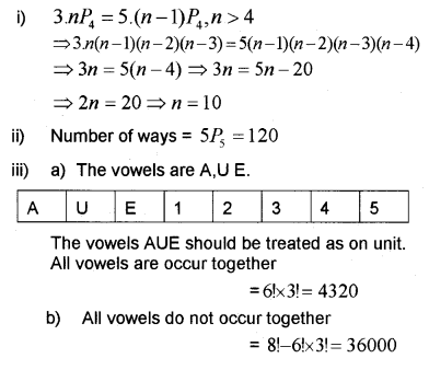 Plus One Maths Chapter Wise Previous Questions Chapter 7 Permutation and Combinations 25