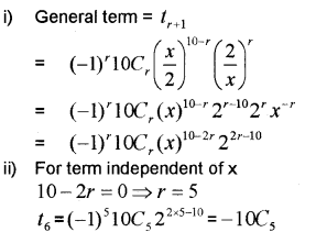 Plus One Maths Chapter Wise Previous Questions Chapter 8 Binomial Theorem 12