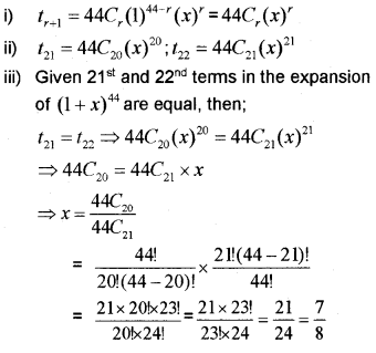 Plus One Maths Chapter Wise Previous Questions Chapter 8 Binomial Theorem 8