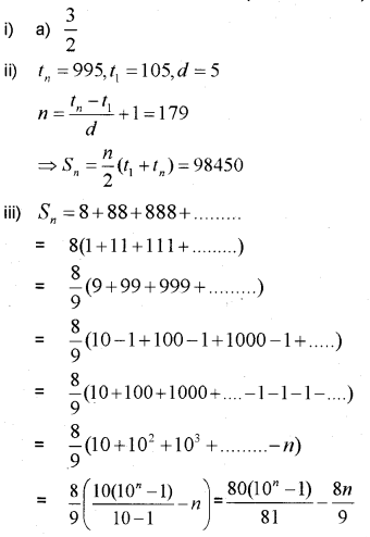 Plus One Maths Chapter Wise Previous Questions Chapter 9 Sequences and Series 37