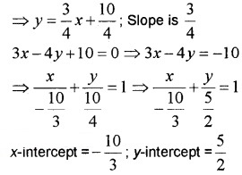 Plus One Maths Chapter Wise Questions and Answers Chapter 10 Straight Lines Practice Questions Q9