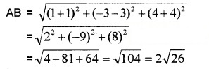 Plus One Maths Chapter Wise Questions and Answers Chapter 12 Introduction to Three Dimensional Geometry Practice Questions Q1.2