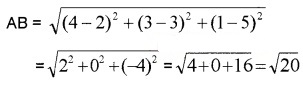 Plus One Maths Chapter Wise Questions and Answers Chapter 12 Introduction to Three Dimensional Geometry Practice Questions Q1