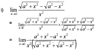 Plus One Maths Chapter Wise Questions and Answers Chapter 13 Limits and Derivatives 3M Q1.1