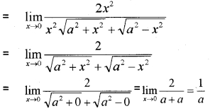 Plus One Maths Chapter Wise Questions and Answers Chapter 13 Limits and Derivatives 3M Q1.2