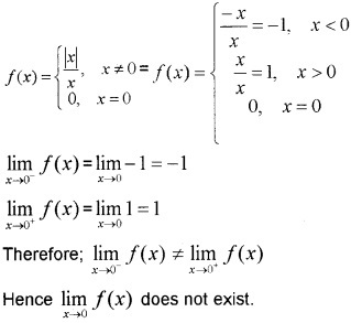 Plus One Maths Chapter Wise Questions and Answers Chapter 13 Limits and Derivatives 3M Q7.1