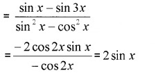 Plus One Maths Chapter Wise Questions and Answers Chapter 3 Trigonometric Functions 3M Q1.3