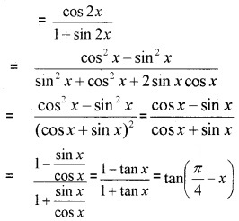 Plus One Maths Chapter Wise Questions and Answers Chapter 3 Trigonometric Functions 3M Q1.4