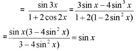 Plus One Maths Chapter Wise Questions and Answers Chapter 3 Trigonometric Functions 3M Q1.5