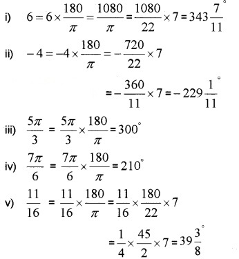 Plus One Maths Chapter Wise Questions and Answers Chapter 3 Trigonometric Functions Practice Questions Q2