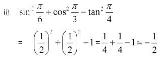 Plus One Maths Chapter Wise Questions and Answers Chapter 3 Trigonometric Functions Practice Questions Q8.2