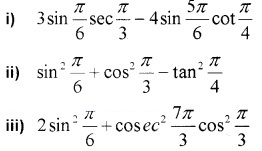 Plus One Maths Chapter Wise Questions and Answers Chapter 3 Trigonometric Functions Practice Questions Q8