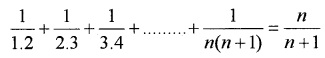 Plus One Maths Chapter Wise Questions and Answers Chapter 4 Principle of Mathematical Induction 4M Q1