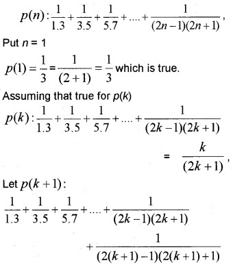 Plus One Maths Chapter Wise Questions and Answers Chapter 4 Principle of Mathematical Induction 4M Q4.1