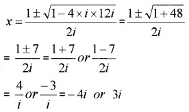 Plus One Maths Chapter Wise Questions and Answers Chapter 5 Complex Numbers and Quadratic Equations 6M Q1.3