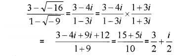 Plus One Maths Chapter Wise Questions and Answers Chapter 5 Complex Numbers and Quadratic Equations 6M Q1