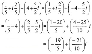 Plus One Maths Chapter Wise Questions and Answers Chapter 5 Complex Numbers and Quadratic Equations Practice Questions Q1