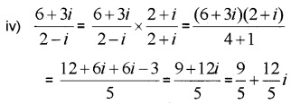 Plus One Maths Chapter Wise Questions and Answers Chapter 5 Complex Numbers and Quadratic Equations Practice Questions Q4.4