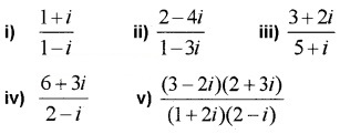 Plus One Maths Chapter Wise Questions and Answers Chapter 5 Complex Numbers and Quadratic Equations Practice Questions Q4