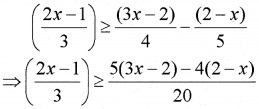 Plus One Maths Chapter Wise Questions and Answers Chapter 6 Linear Inequalities 3M Q1.1