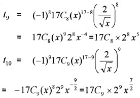 Plus One Maths Chapter Wise Questions and Answers Chapter 8 Binomial Theorem 3M Q1.3