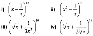 Plus One Maths Chapter Wise Questions and Answers Chapter 8 Binomial Theorem 3M Q2