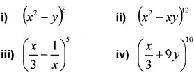 Plus One Maths Chapter Wise Questions and Answers Chapter 8 Binomial Theorem Practice Questions Q2