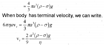 Plus One Physics Chapter Wise Previous Questions Chapter 10 Mechanical Properties of Fluids 11