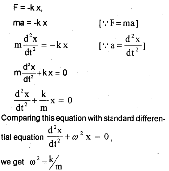 Plus One Physics Chapter Wise Previous Questions Chapter 14 Oscillations 7