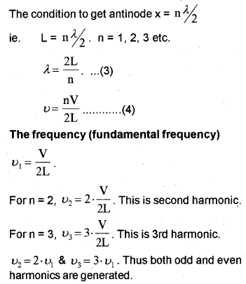 Plus One Physics Chapter Wise Previous Questions Chapter 15 Waves 13